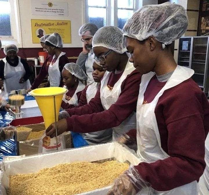 Our School ‘Doing Right’ on MLK Day of Service