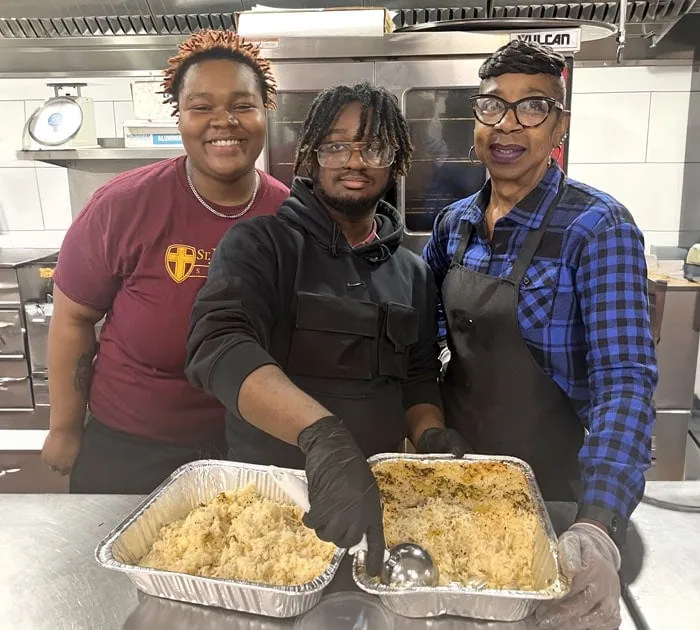 St. James Baked Into Rising Pastry Chef